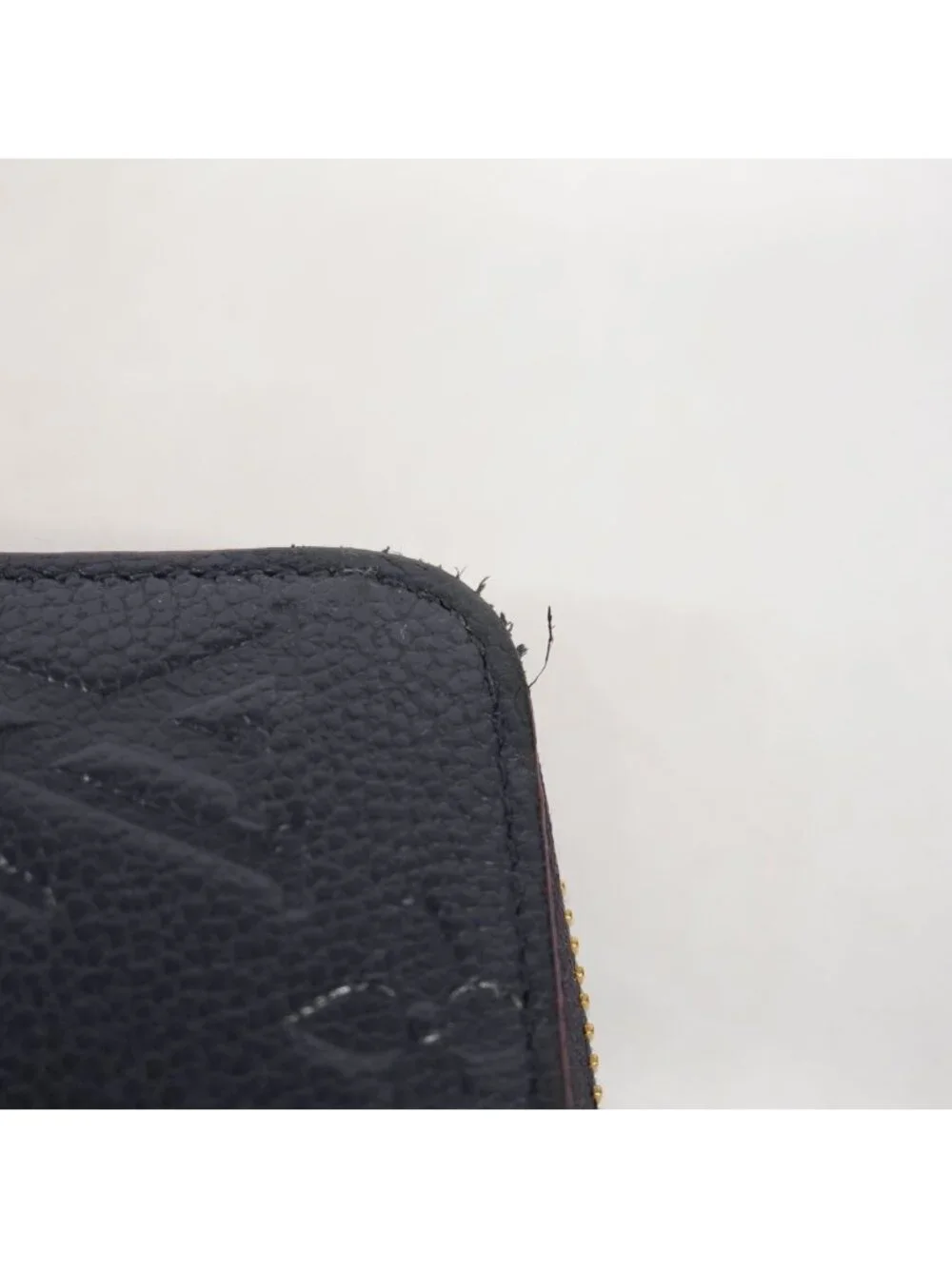 Louis Vuitton Wallet Monogram Empreinte Zippy Marine Rouge